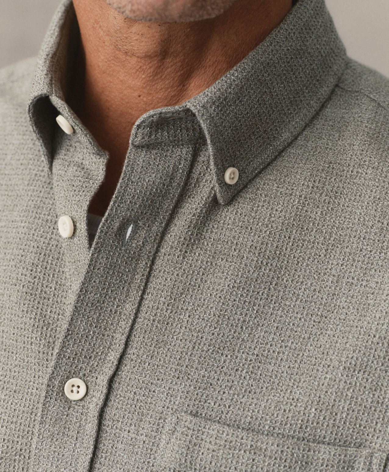 Taylor Stitch The Jack in Fern Twist Waffle – Old Souls NY