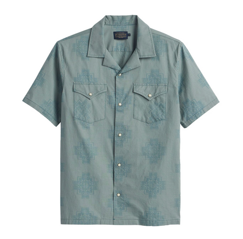 Pendleton Men's Western Aloha Shirt