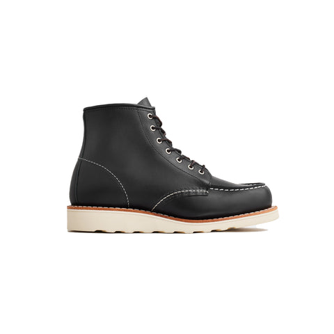 Red Wing Boot Lace, 48", Flat Black Waxed