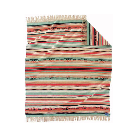 Pendleton Fringed Jacquard Throw, Chimayo Harvest