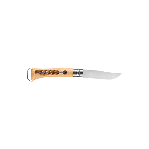 Opinel No. 6 Folding Knife, Stainless Steel