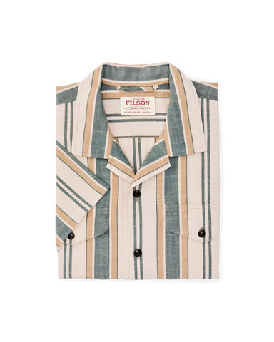 Filson Short Sleeve Chambray Camp Shirt