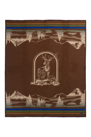 Pendleton Jacquard Unnapped Robe - Lookout Valley