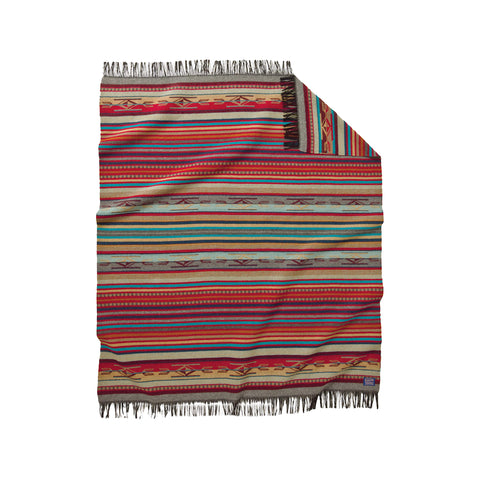 Pendleton Fringed Jacquard Throw, Sandhills