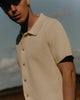 Taylor Stitch The Button Down Polo in Heather Oat Crochet