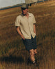 Taylor Stitch The Button Down Polo in Heather Oat Crochet