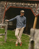 Taylor Stitch The Foundry Shirt in Rinsed Indigo Chambray