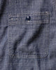 Taylor Stitch The Foundry Shirt in Rinsed Indigo Chambray