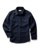 Taylor Stitch The Maritime Shirt Jacket in Dark Navy Moleskin Twill