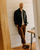 Taylor Stitch The Maritime Shirt Jacket in Dark Navy Moleskin Twill