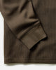 Taylor Stitch The Organic Cotton Crew in Fatigue Olive Waffle