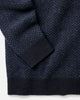 Taylor Stitch The Eddy Crew in Heather Marine Herringbone