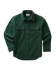 Taylor Stitch The Maritime Shirt Jacket in Dark Forest Moleskin Twill