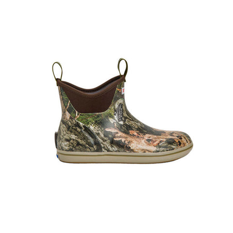 XtraTuf M's 6" Print Ankle Deck Boot, Mossy Oak Country DNA