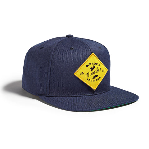 Old Souls Rod & Gun Cap Deep Navy - Upstate