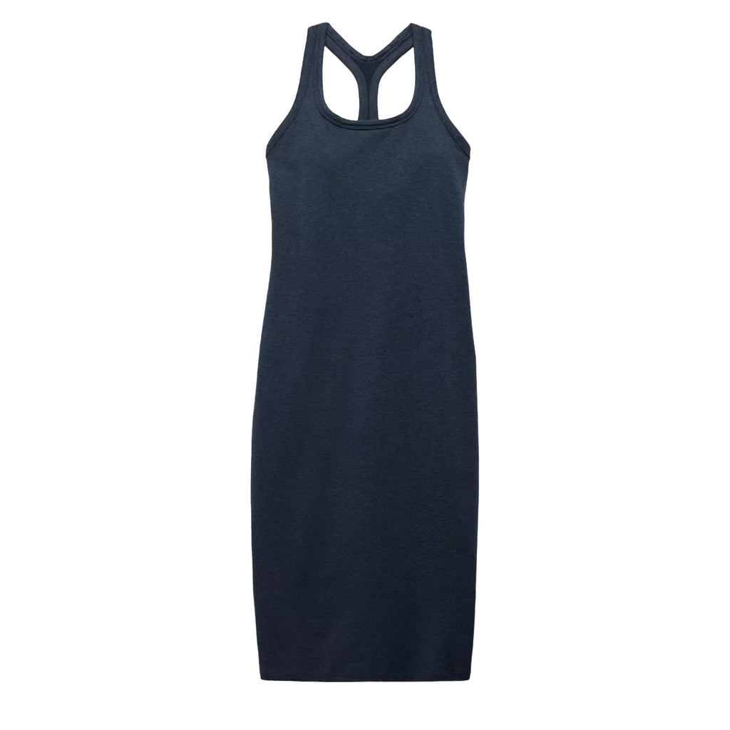 prAna Women's Heavana Racerback Midi Dress Black Heather / Large prAna Women's Heavana Racerback Midi Dress Black Heather / Large