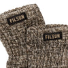 Filson Fingerless Knit Gloves - Root Heather