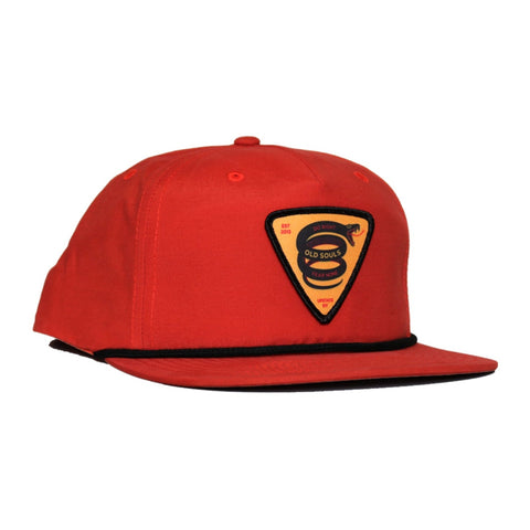 NEW Do Right Fear None Snake Cap - Rust Nylon