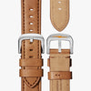 Shinola Canfield Sport | 45mm | Bourbon Leather Strap | White Matte Dial | Polished Stainless Steel