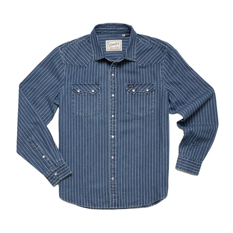 Howler Bros Dust Up Denim Snapshirt
