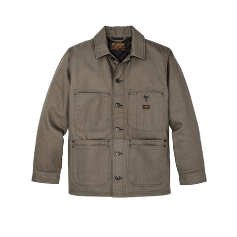 Filson Men's Tin Cloth Short Lined Cruiser Jacket