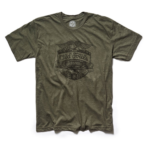 Old Souls Foundry Tee - Olive Heather