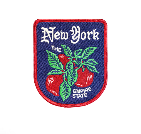 Oxford Pennant Embroidered State Patch